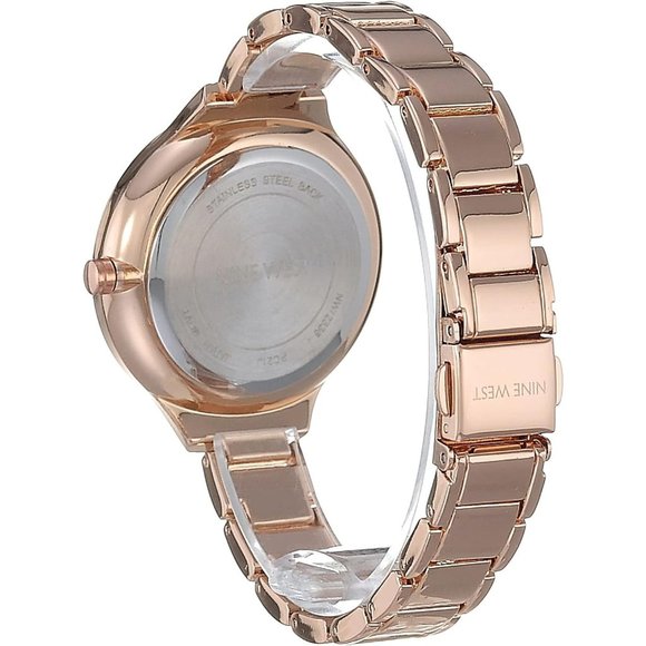 Women's Crystal Lens Gold Tone Not WaterResistant Bracelet Watch - Picture 5 of 7